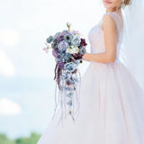 Wedding Bouquet Decor Handheld for Valentines Holidays Reception Centerpiece Bouquet