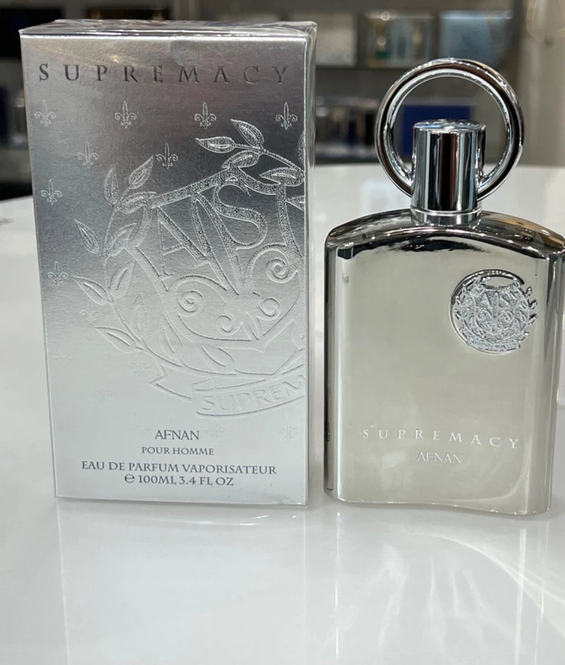 Supremacy Pour Homme By Afnan 3.4/3.3oz Eau De Parfum Spray For Men New In Box EDP