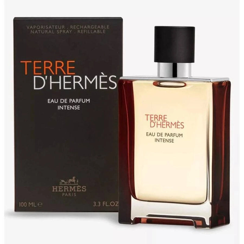 Hermes Men's Terre D'Hermes Intense EDP Spray 3.4 oz Fragrances 3346130424116 EDP