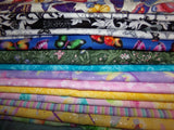 BUTTERFLY Dragonfly insect bugs Cotton QUILT Fabric U-PICK see info 1/2 yd BTHY Hydrangea