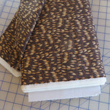 YARD ~ Sewing Your Oats, Brown, Riley Blake,  $3.99 Ships ANY Amount Of Fabric Flowering Plants