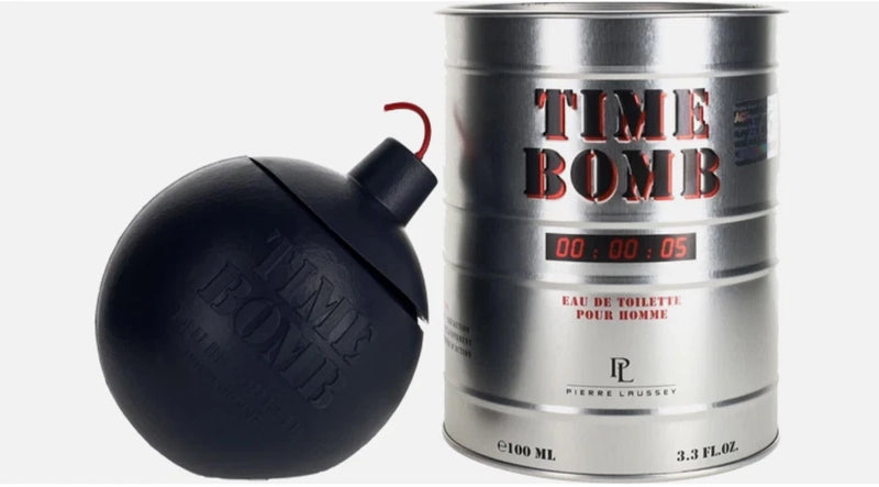 Time Bomb By Pierre Laussey For Men EDT Perfume Spray 3.3oz NIB EDT