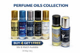 Men Perfume Oil set 5PCS (4 + 1 FREE) 12ml Roll On Long Lasting Gift Set Bouquet