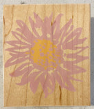 Hero Arts H4049 Sunflower Blossom - hardwood mounted rubber stamp - NEW Sunflower