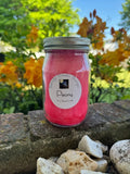 Homemade Floral Scented 16 oz Mason jar organic beeswax Candle Sunflower