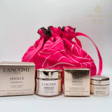 Lancome Absolue Longevity Soft Cream + Revitalizing Eye Cream + Limited Pink bag Roses