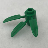 LEGO 30176 Green Plant Brick, Round 1 x 1 with 3 Bamboo Leaves (x1) Green Plant