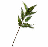 Case of 4 46" Artificial Fern Leaf Leaves Stem Green Threshold Brand Polyester Green Plant