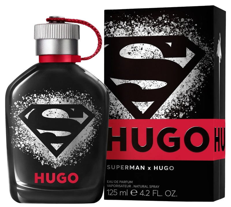 Hugo Boss Men's Superman x Hugo EDP Spray 4.2 oz Fragrances 3616305265661 EDP