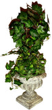 Roman Style Mini Potted Artificial Green Leaves Plant Home DŽcor Height : 15 in Green Plant