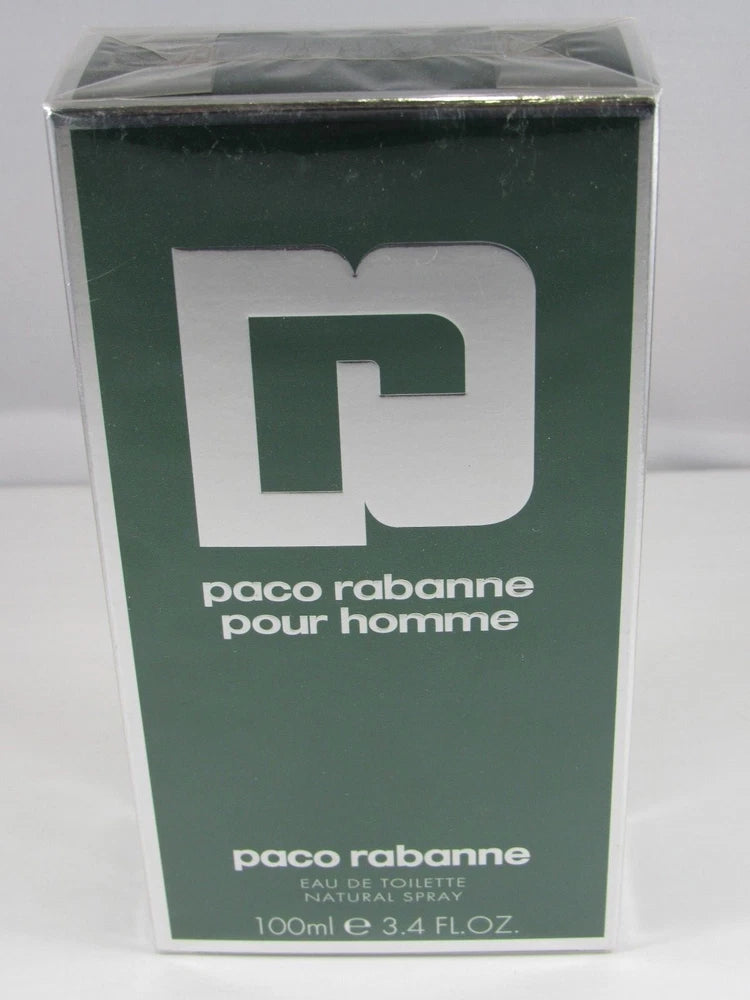 Paco Rabanne Pour Homme for Men 3.3 / 3.4 oz / 100 ml EDT Cologne Spray NEW EDT