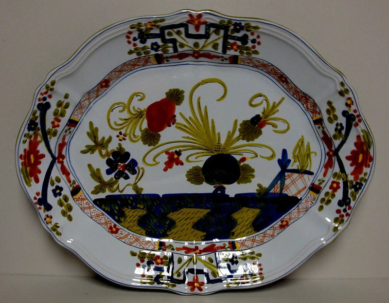 Sigma Italy CARNATION 14-3/8" Oval Platter BEST Carnation