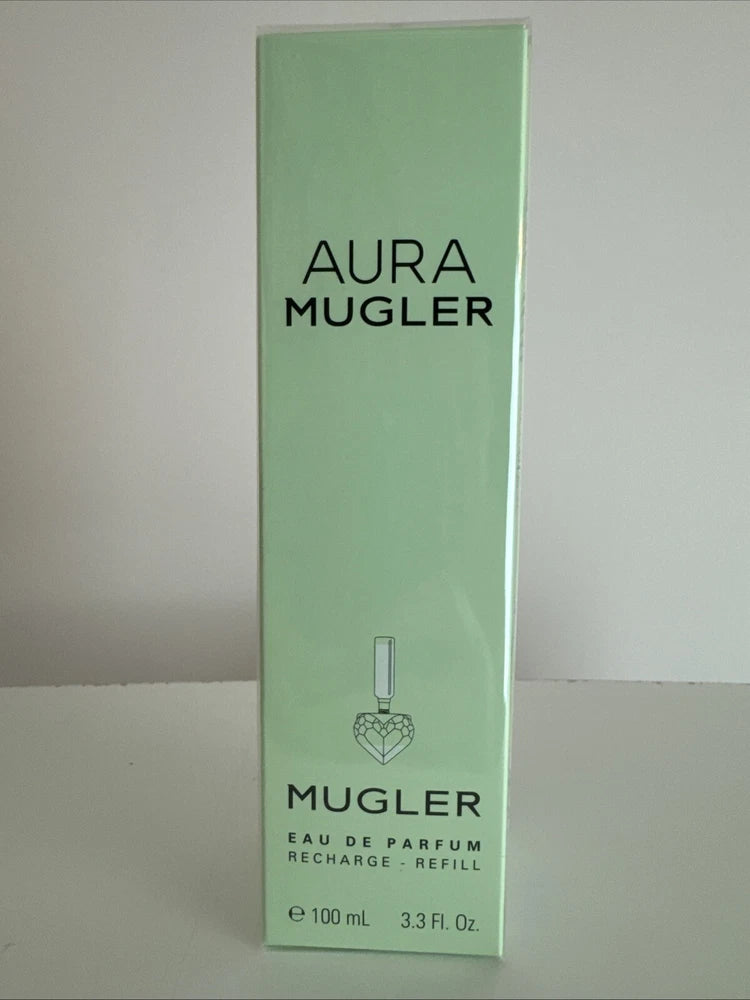 Mugler AURA Refill/Recharge Eau de PARFUM 3.3oz/100ml NEW & SEALED EDP