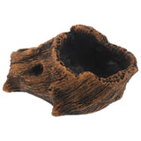 Vintage Cement Driftwood Tree Stump Succulent Flower Pot Driftwood Log Garden Garden Plants