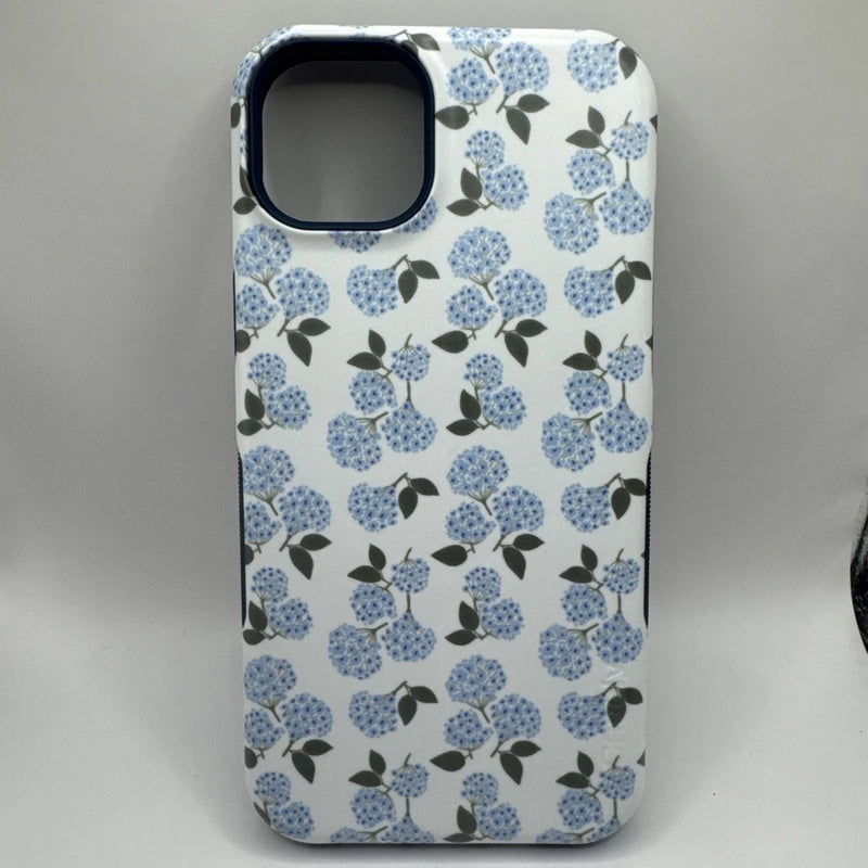 casely iPhone 16 Nantucket Cottage Blue Hydrangea MagSafe Case Hydrangea