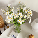 Chamomile Silk Daisies 30PCS for Mantel Table Shelf Wedding Photo Shoot Daisies