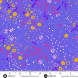 1/2 Yard - Sun Print 2026 | Equanimity Tanzanite by Alison Glass | A-10048-B Flowering Plants