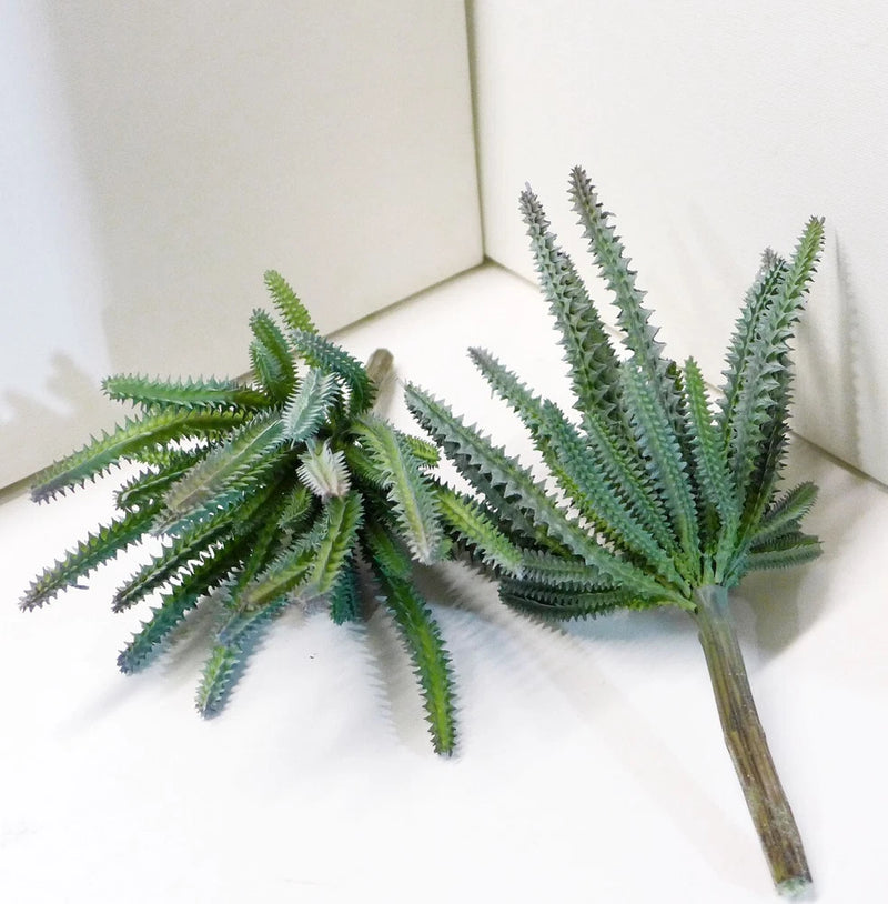2 Pcs Artificial Fake Cactus Column Succulents Plants Home Decoration (#123 A) Flowering Plants