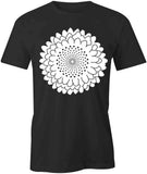 SUNFLOWER TShirt Tee Short-Sleeved Cotton FLOWER FLORAL CLOTHING S1BSA566 Sunflower