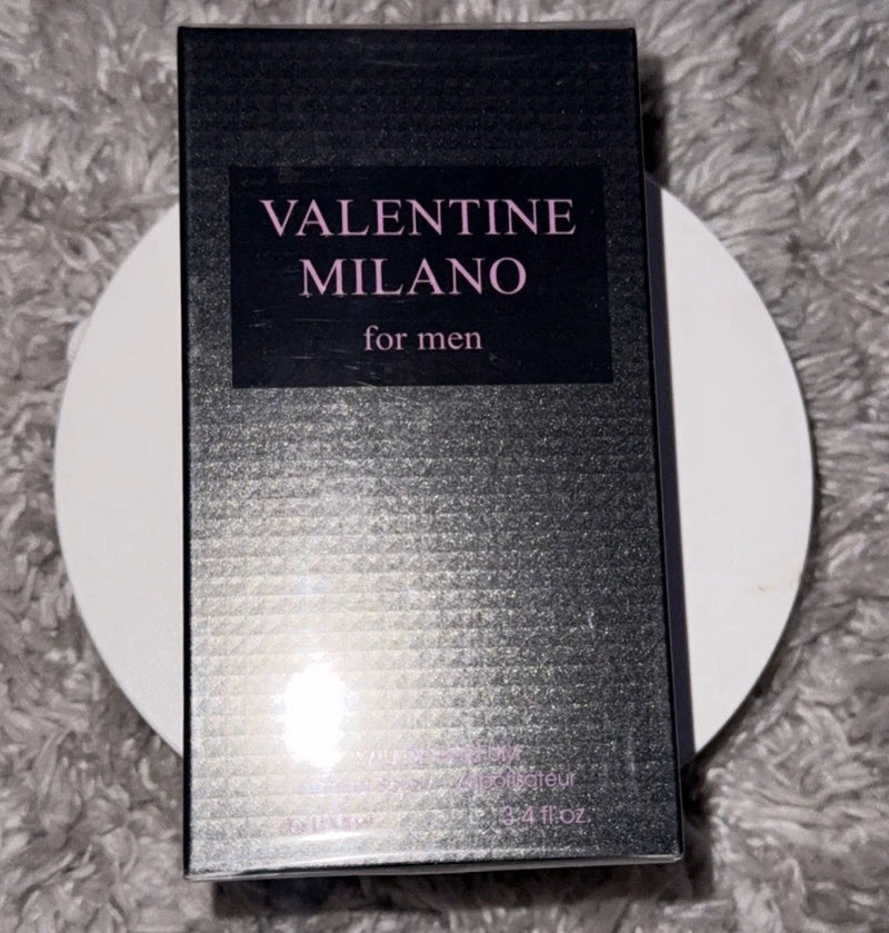 Valentine Milano for men Eau de Parfum Spray 3.4 fl oz Regular Size EDP