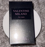 Valentine Milano for men Eau de Parfum Spray 3.4 fl oz Regular Size EDP