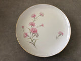 Royal Court Pink CARNATION Flower Japan - 12" CHOP PLATE / SERVING PLATTER Carnation