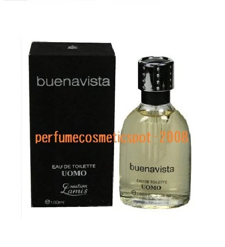 NIB BUENAVISTA UOMO CREATION LAMIS FOR MEN 3.3 OZ / 100 ML EAU DE TOILETTE SPRAY EDT
