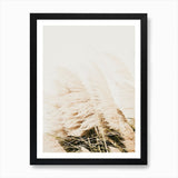 Breezy Pampas Grass Art Print Framed Wall Art Poster Canvas Print Picture Pampas Grass