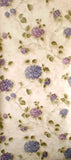 Large Purple Hydrangea Flowers on Cream Faux Background by Beacon House 78-57803 Hydrangea