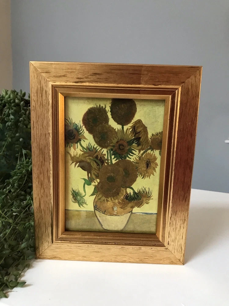 Van GoghÕs Sunflowers Framed Print Sunflower
