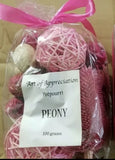 Peony Potpourri Bags~Home Decor~Spring Flowers ~Wedding Flower Decor __ 2 BAGS Peony