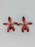 Medium Pink Tiger Cattleya Orchid in Resin Orchids