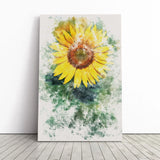 The Sunflower Canvas Wall Art Print Framed Picture Decor Living Room Bedroom Sunflower