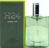 HERMES H24 HERBES VIVES EAU DE PARFUM MINI SPRAY FOR MEN 0.42 Oz/ 12.5 ml TRAVEL EDP