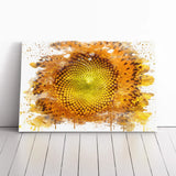 Flower Yellow Sunflowers (5) V3 Canvas Wall Art Print Framed Picture Home Decor Sunflower