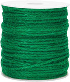 Garden Twine 3Mm Thick Green Jute String 328 Feet - Heavy Duty for Gardening, Cl Garden Plants