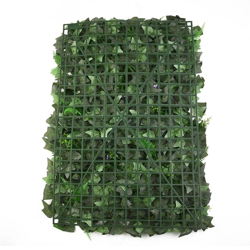 1*Artificial Plant Wall Fence Greenery Panel Grass Foliage Hedge Mats Hotels Green Plant