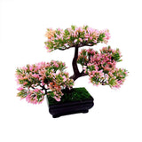 Artificial Guest-Greeting Pine Bonsai Mini Simulation Tree Plant Home Decor Green Plant