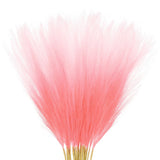 20-Pack Faux Pampas Grass 21.7 Inch for Home Decor/Wedding [Red Gradient] Pampas Grass