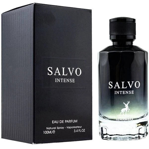 Salvo Intense by Maison Alhambra 3.4oz EDP for Men NEW SEALED Box EDP