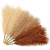 Pampas Grass Boho Home Decor 17in 6pcs Artificial Dried Pampas Grass Decor Fa... Pampas Grass