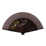 [Stylish Kimono Iroha] Pentex Silk Fan, Premium 100% Silk (741: Pampas Grass and Pampas Grass