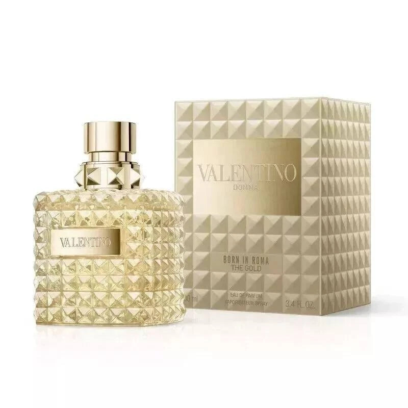 Valentino Uomo Born In Roma The Gold 3.4 oz / 100ml Eau De Toilette EDT