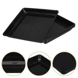5pcs Stylish Plant Pot Trays Classic Garden Pot Trays Durable Flower Pallets Garden Plants