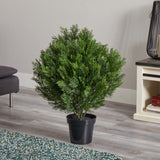 3Õ Cedar Shrub Topiary Artificial Tree UV Indoor/Outdoor Home Decor. Green Plant