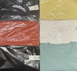 Banana Republic Men's Short Sleeve Crew Neck Premium Wash T-Shirts S-XXL, Choice Roses