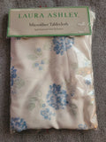 New In Package Laura Ashley Tablecloth 60x84in Hydrangeas Spring Hydrangea