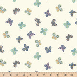 Float Like a Butterfly D3209 Egret Flutter  Half  yd continuous cuts Flowering Plants