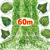 Artificial Ivy Leaf Plants Fake Hanging Garland Plants Vine Home Decor Flowering Plants