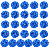 Auihiay 26 PCS Royal Blue Hydrangea Artificial Flowers, Silk Hydrangea Heads ... Hydrangea